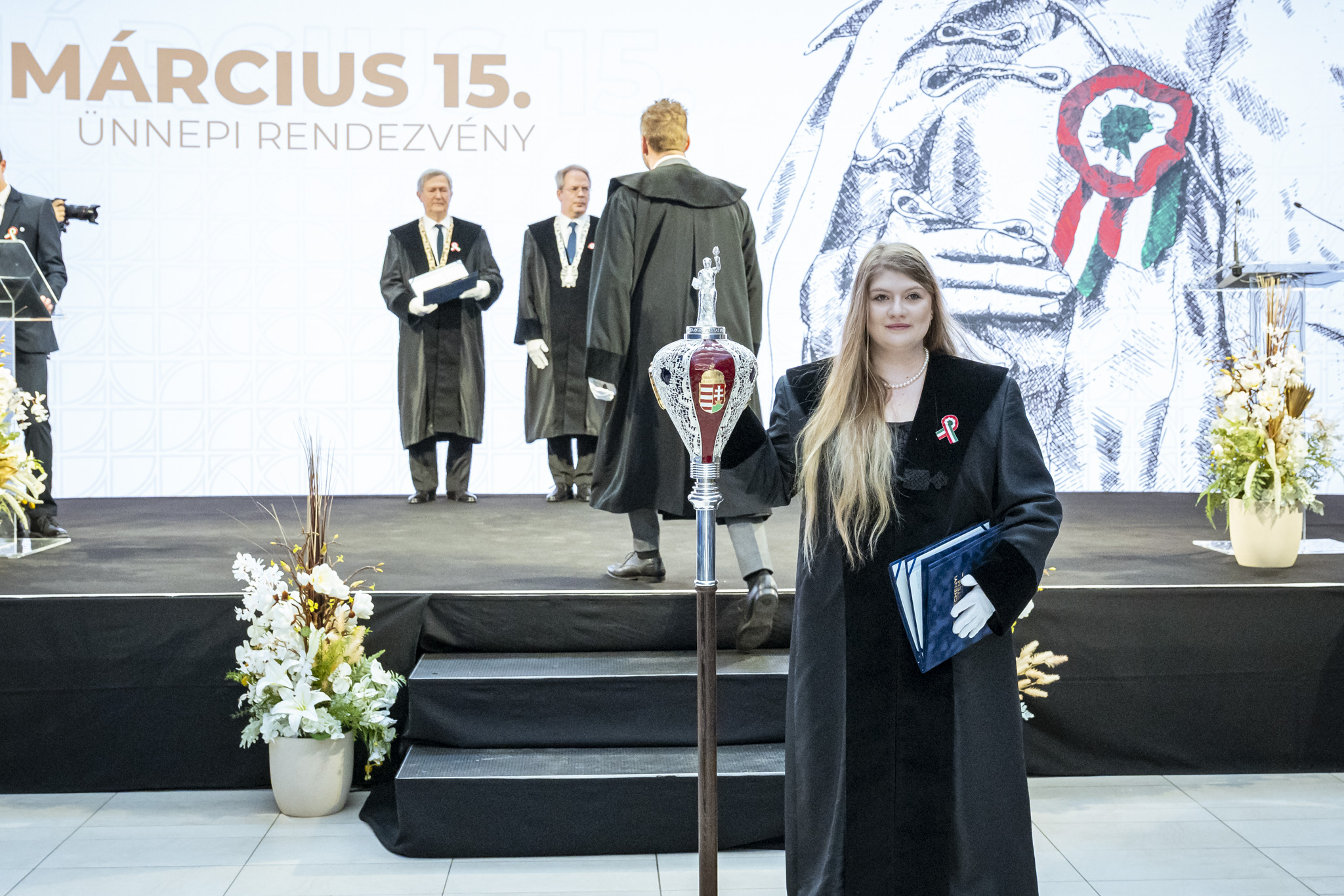 Doctoral gallery: The ceremony was completed by the conferral of doctoral degrees (Photo: András Adorján, Gergely Nagy / Széchenyi István University)